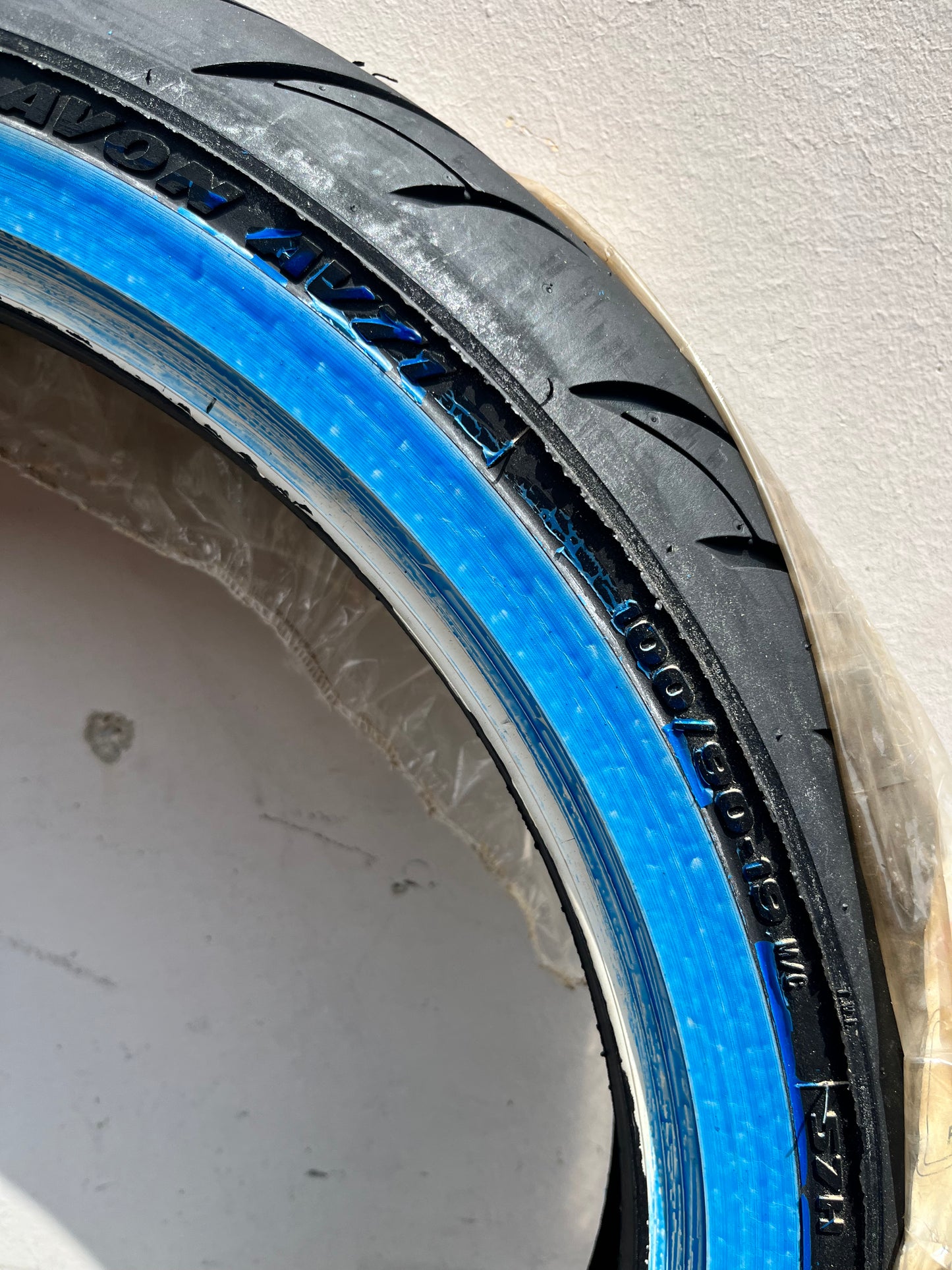 Avon Cobra AV91 front 19" Whitewall Motorcycle Tire