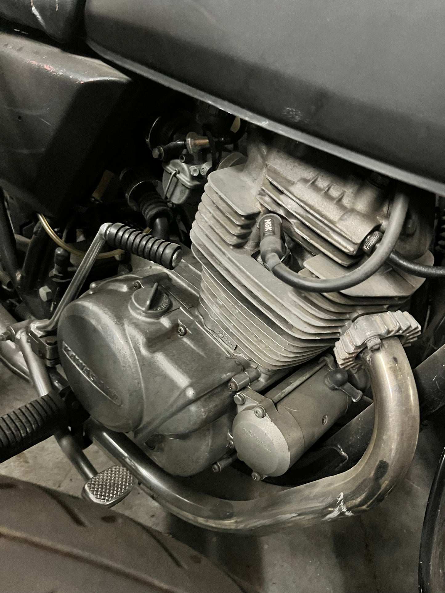 Kawasaki KZ200 Cafe Racer