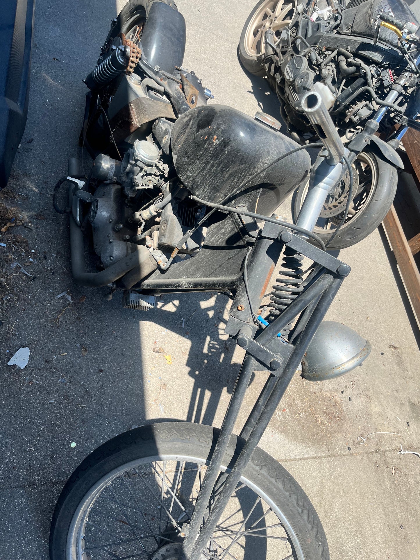 1977 Harley-Davidson ironhead bobber chopper