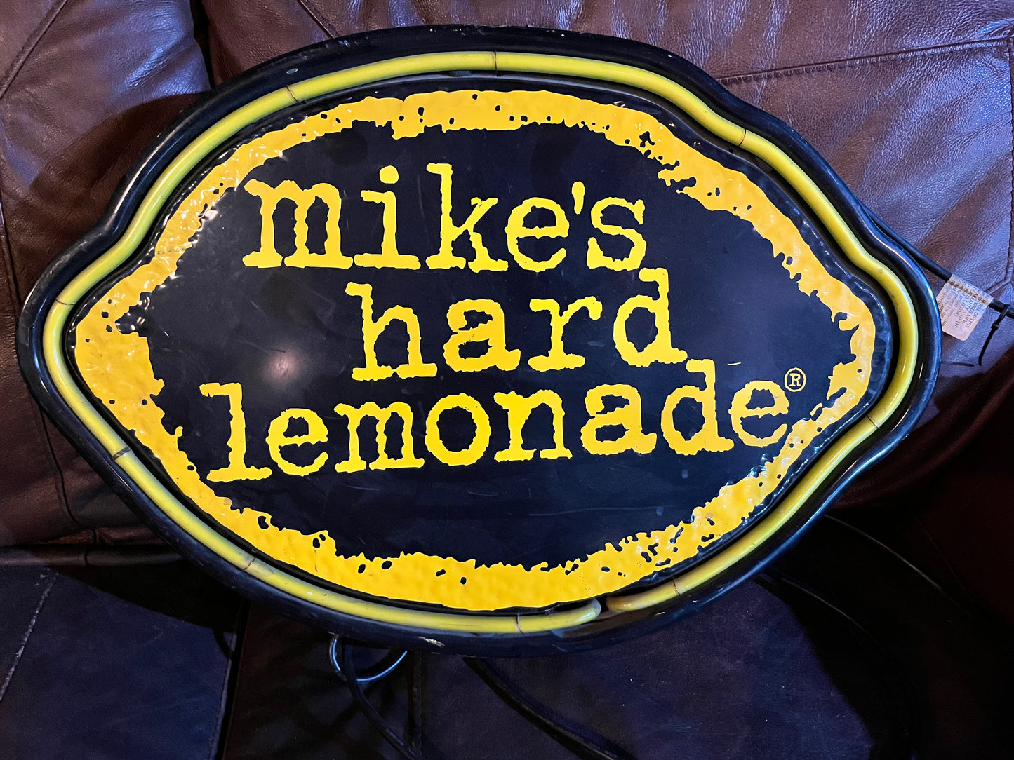 Mikes Hard Lemonade neon sign