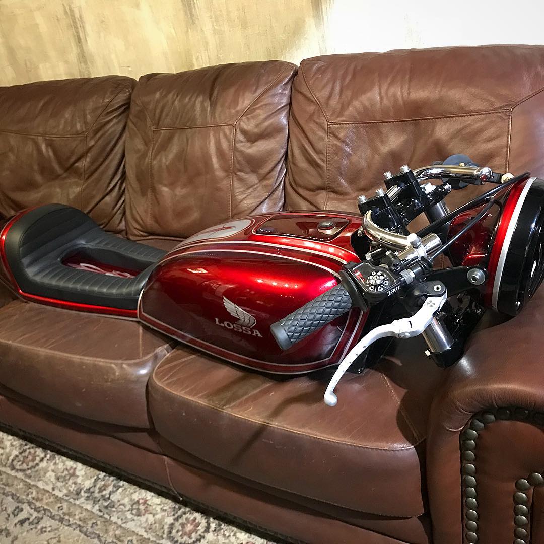 Honda CB550 Cafe Racer wall hanger