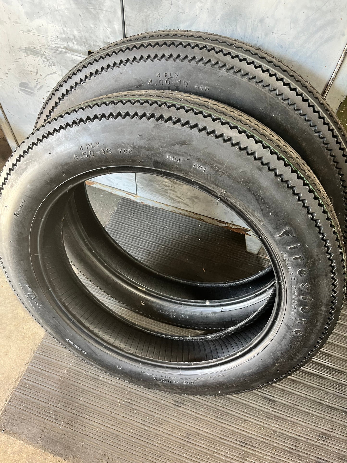 Firestone Deluxe Champion Motorcycle Tires