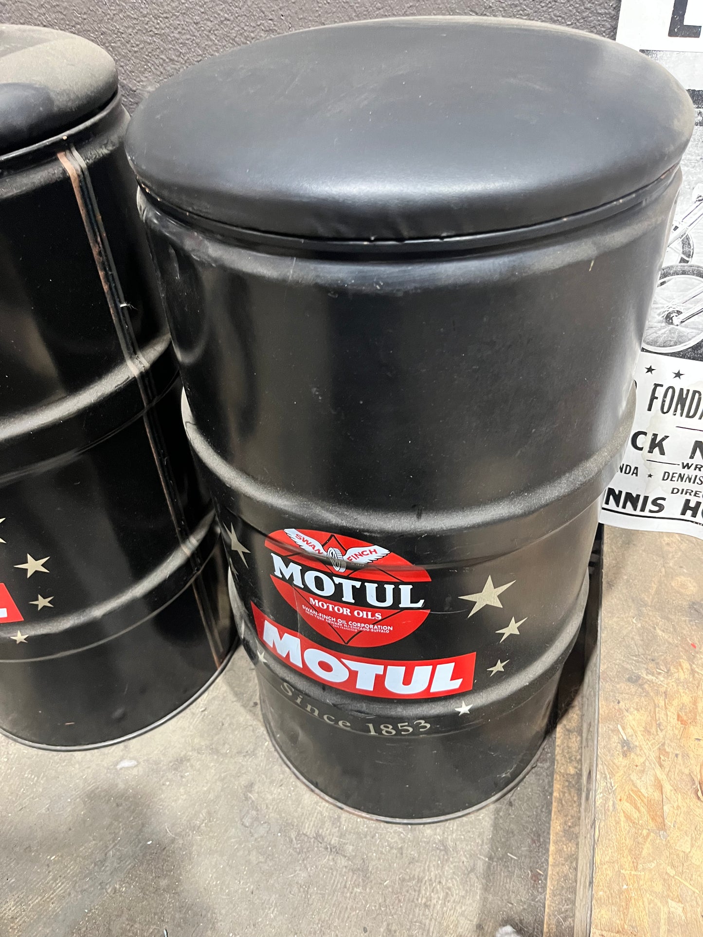 Motul Oil stools