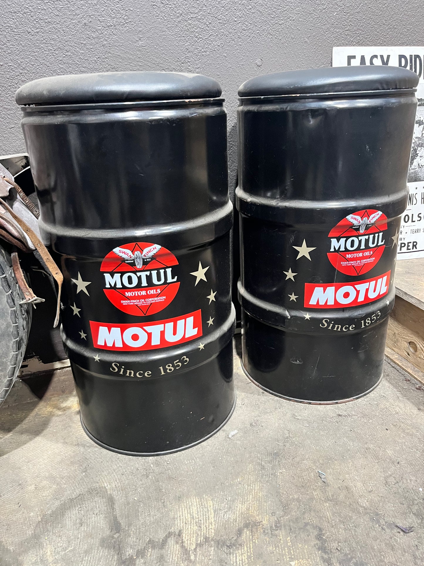 Motul Oil stools