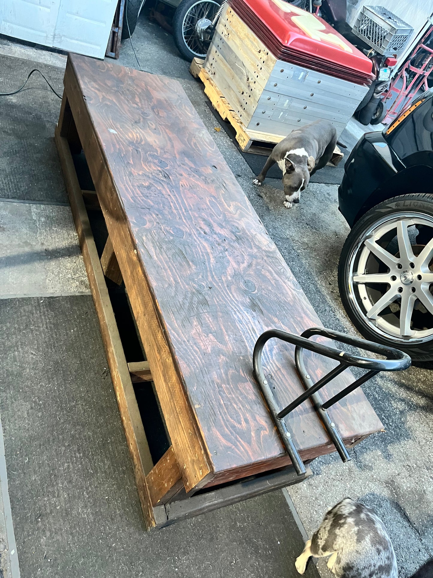 Motorcycle platform/ stand