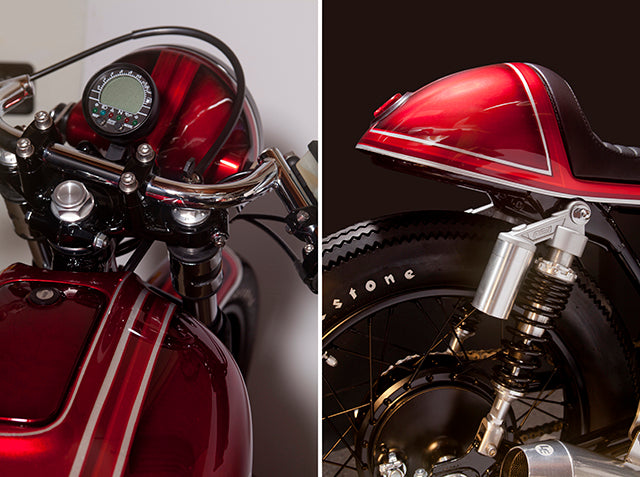 Honda CB550 Cafe Racer wall hanger
