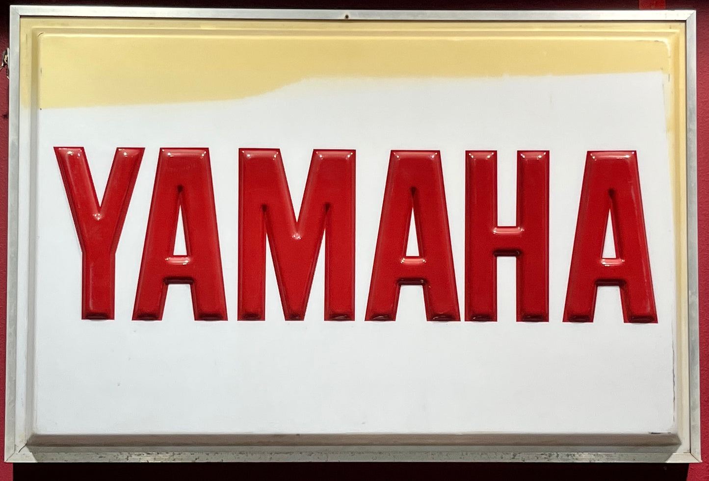 Vintage Yamaha dealership sign