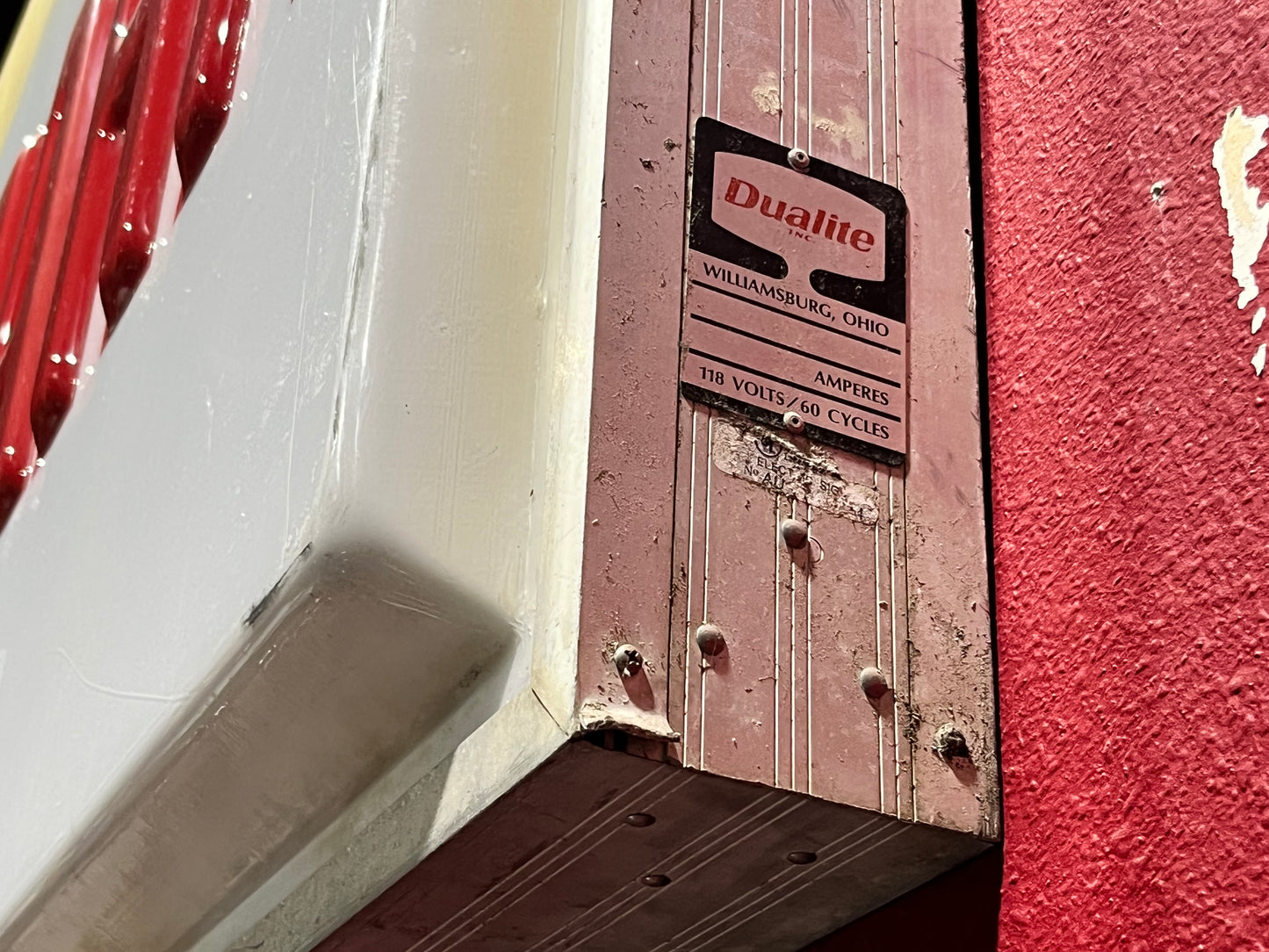 Vintage Yamaha dealership sign