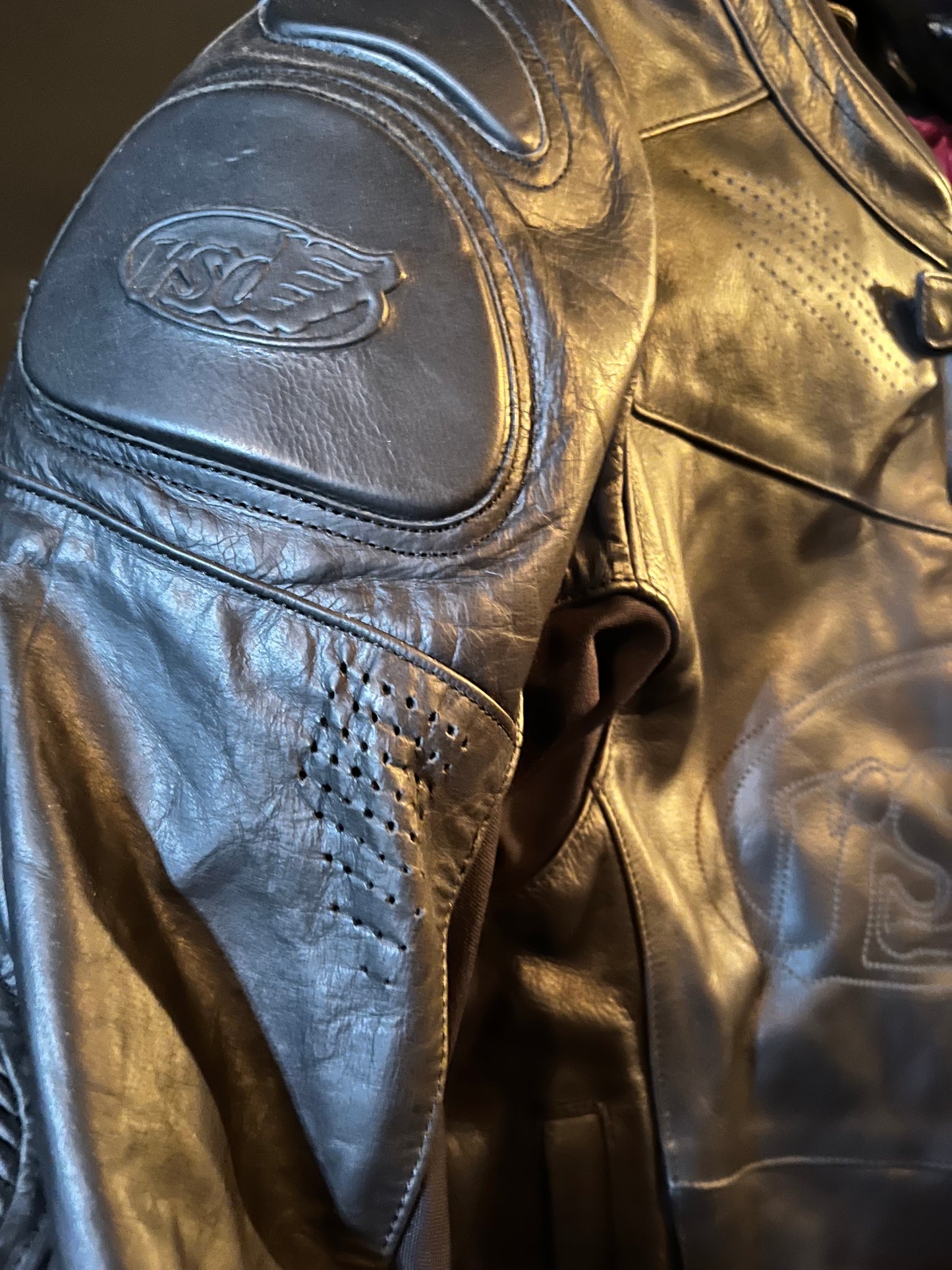 RSD black leather Jacket