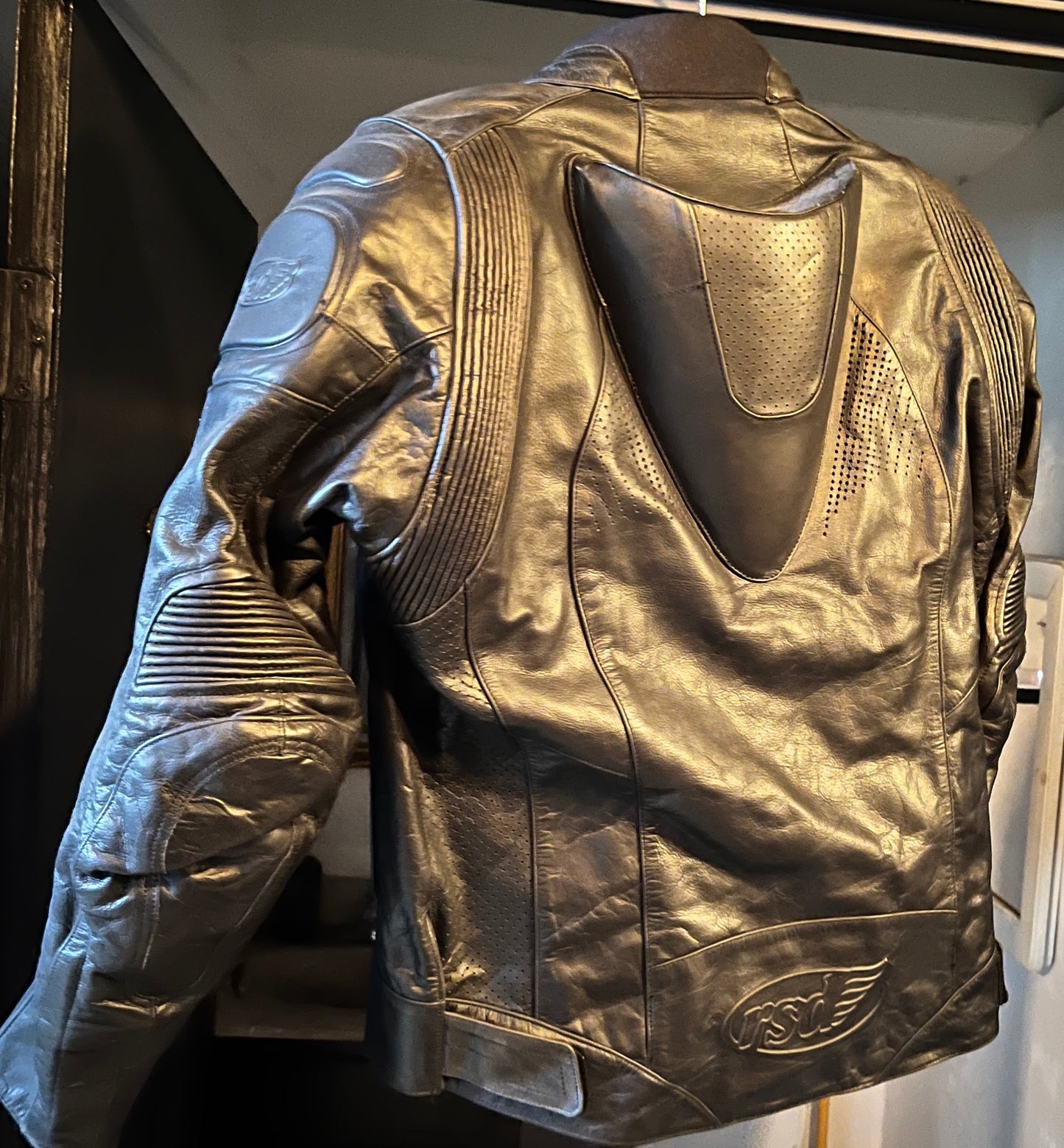 RSD black leather Jacket