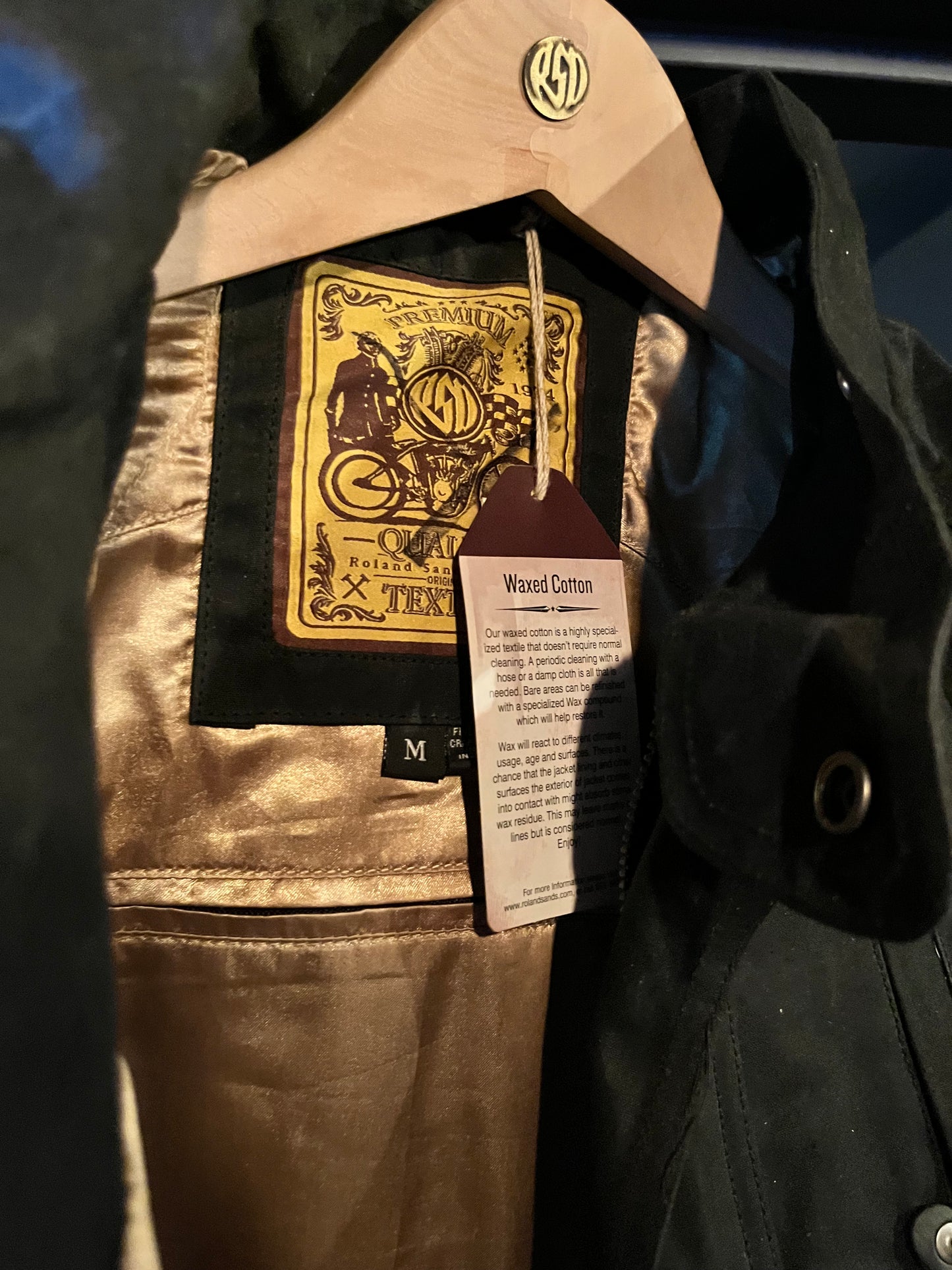 RSD waxed cotton Jacket