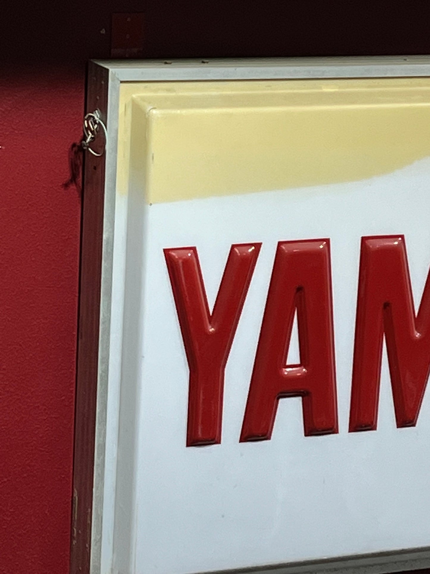 Vintage Yamaha dealership sign