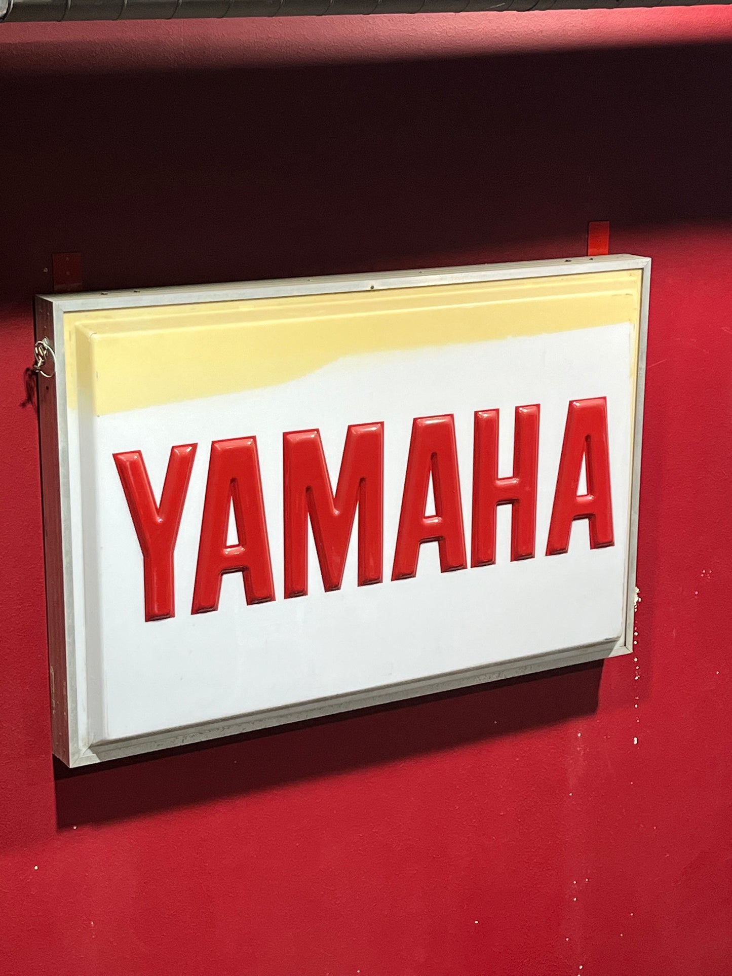 Vintage Yamaha dealership sign