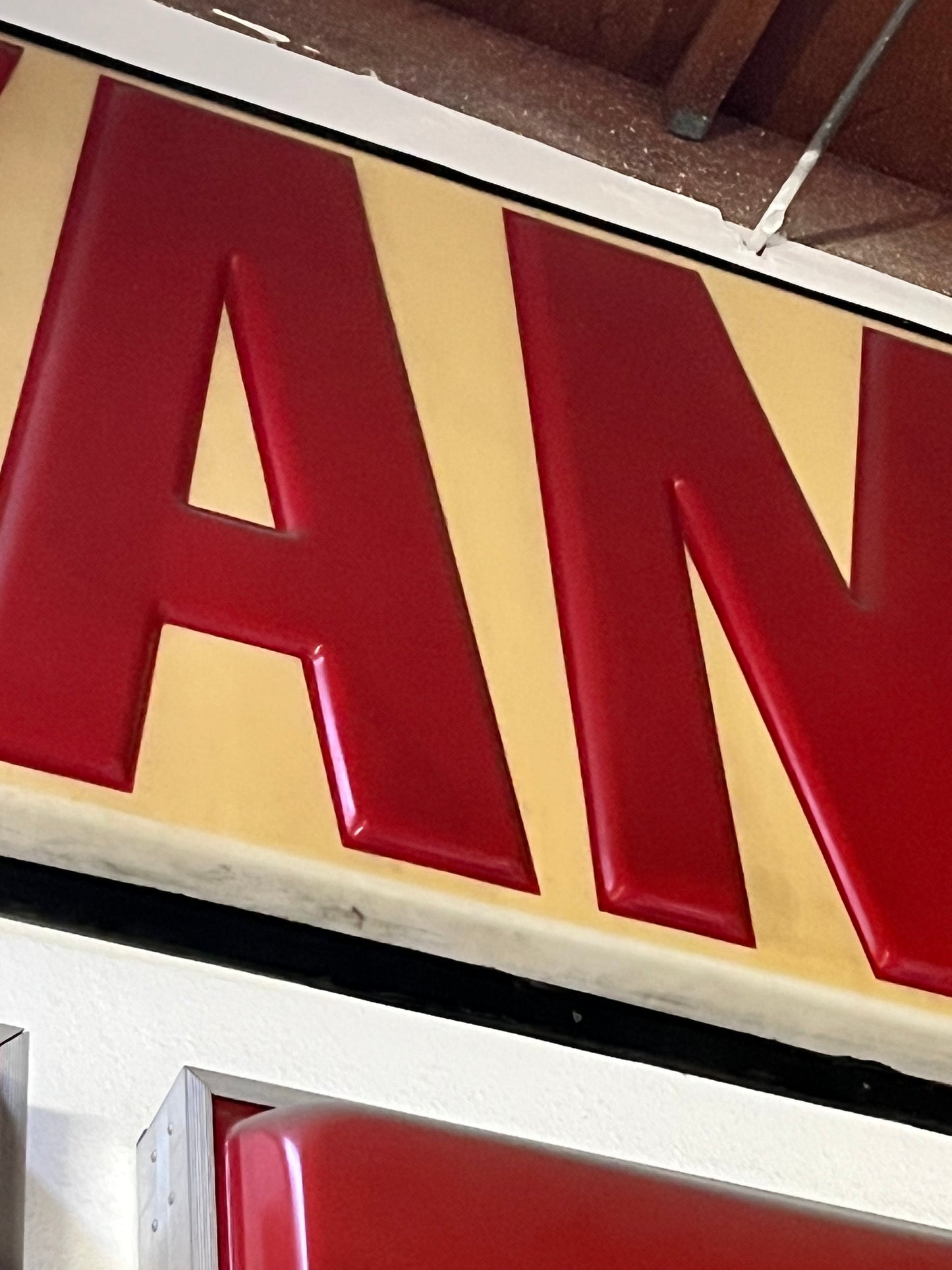 Vintage Yamaha dealership sign