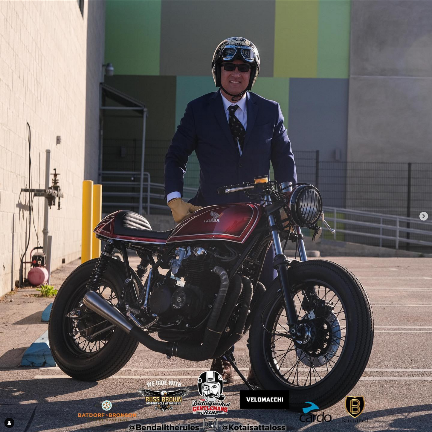 Honda CB550 Cafe Racer wall hanger