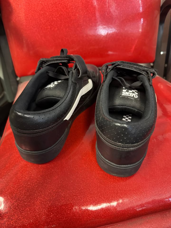 Vans Warner SPD Clipless Shoes Size 12 Mens Black