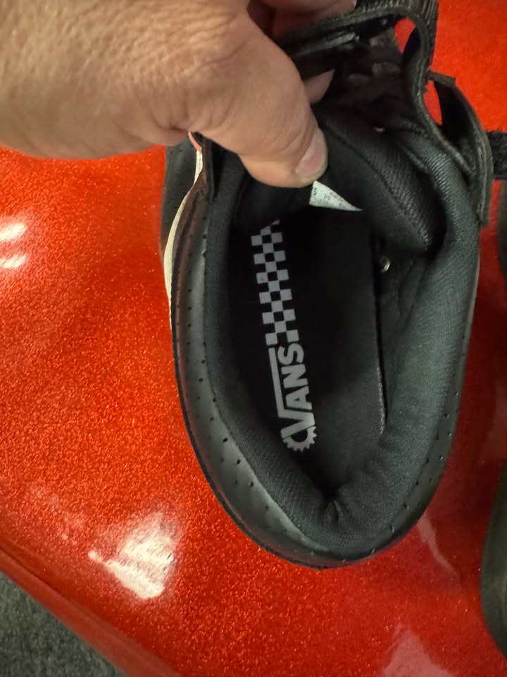 Vans Warner SPD Clipless Shoes Size 12 Mens Black