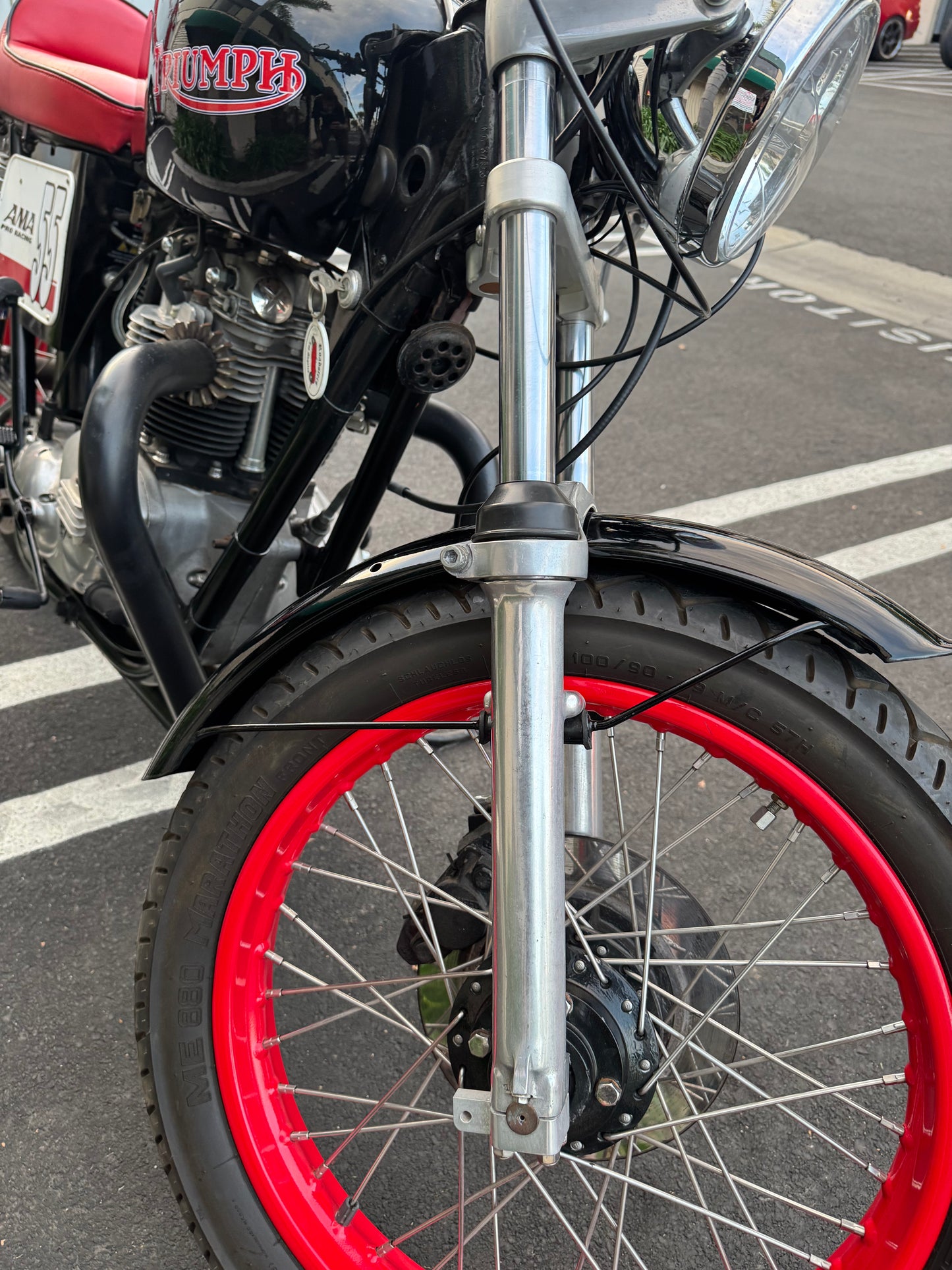 1972 Triumph TR6R Cafe Racer