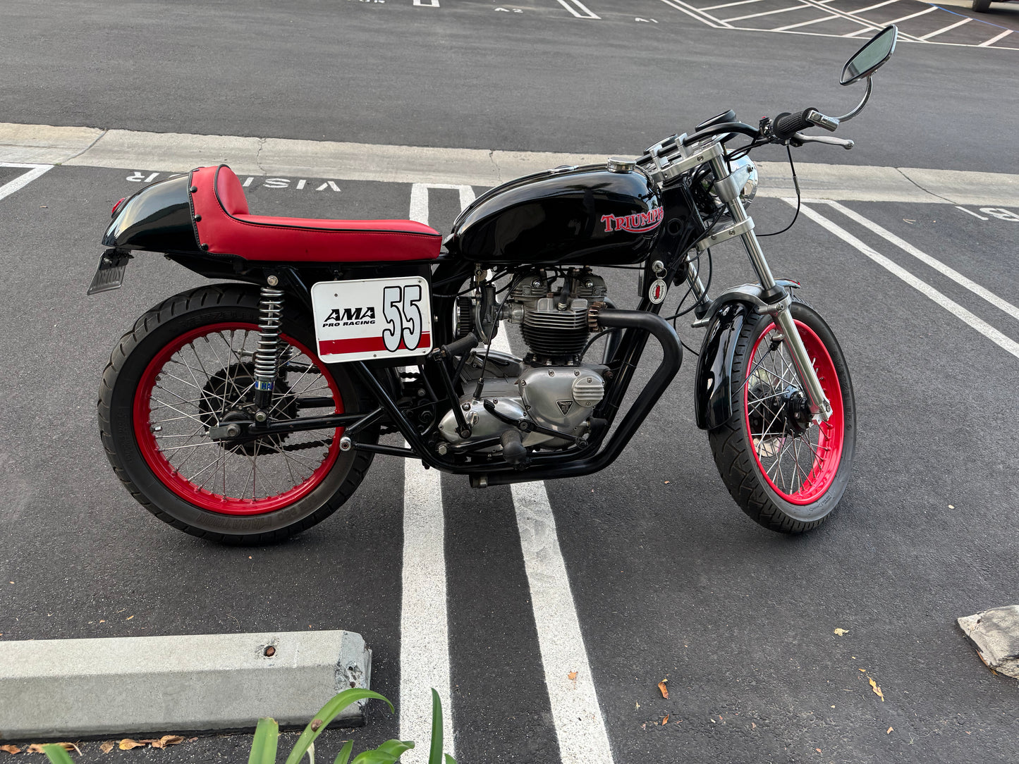 1972 Triumph TR6R Cafe Racer