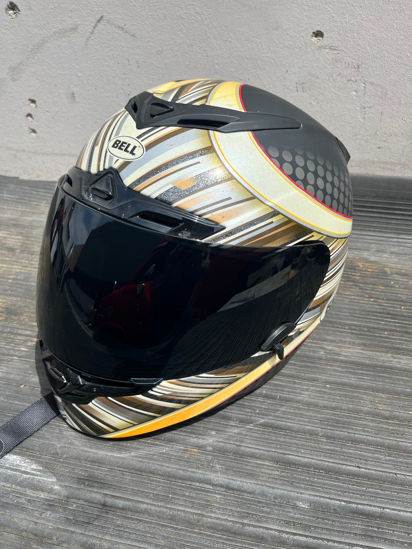 Bell Powersports RS-1 RSD Flash Bronze Full Face Helmet