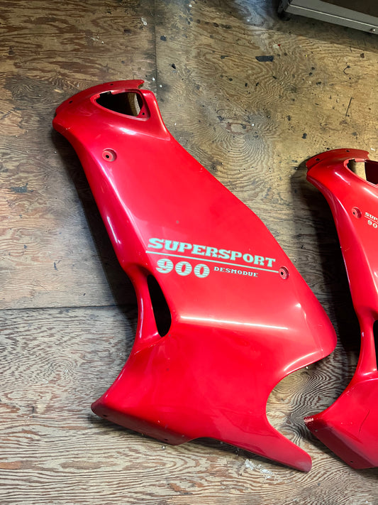 Ducati Super Sport full left side fairing