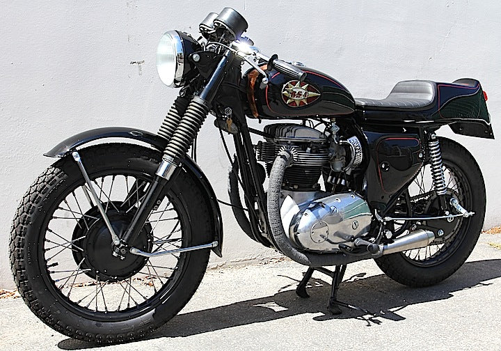 1965 BSA 650 Gold Star Cafe Racer low reserve