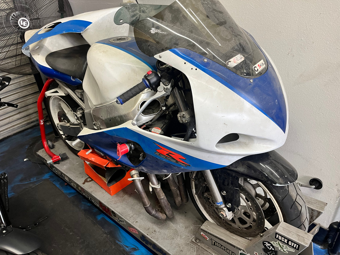 2001 Suzuki gsxr 750/ 600 track bike