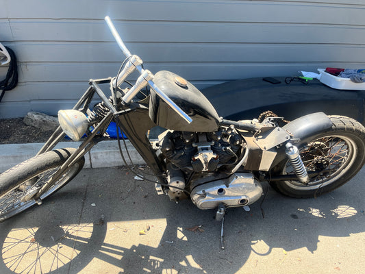 1977 Harley-Davidson ironhead bobber chopper