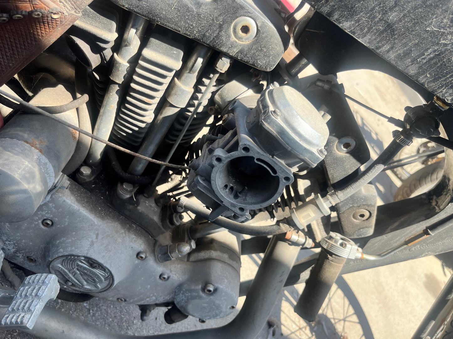 1977 Harley-Davidson ironhead bobber chopper