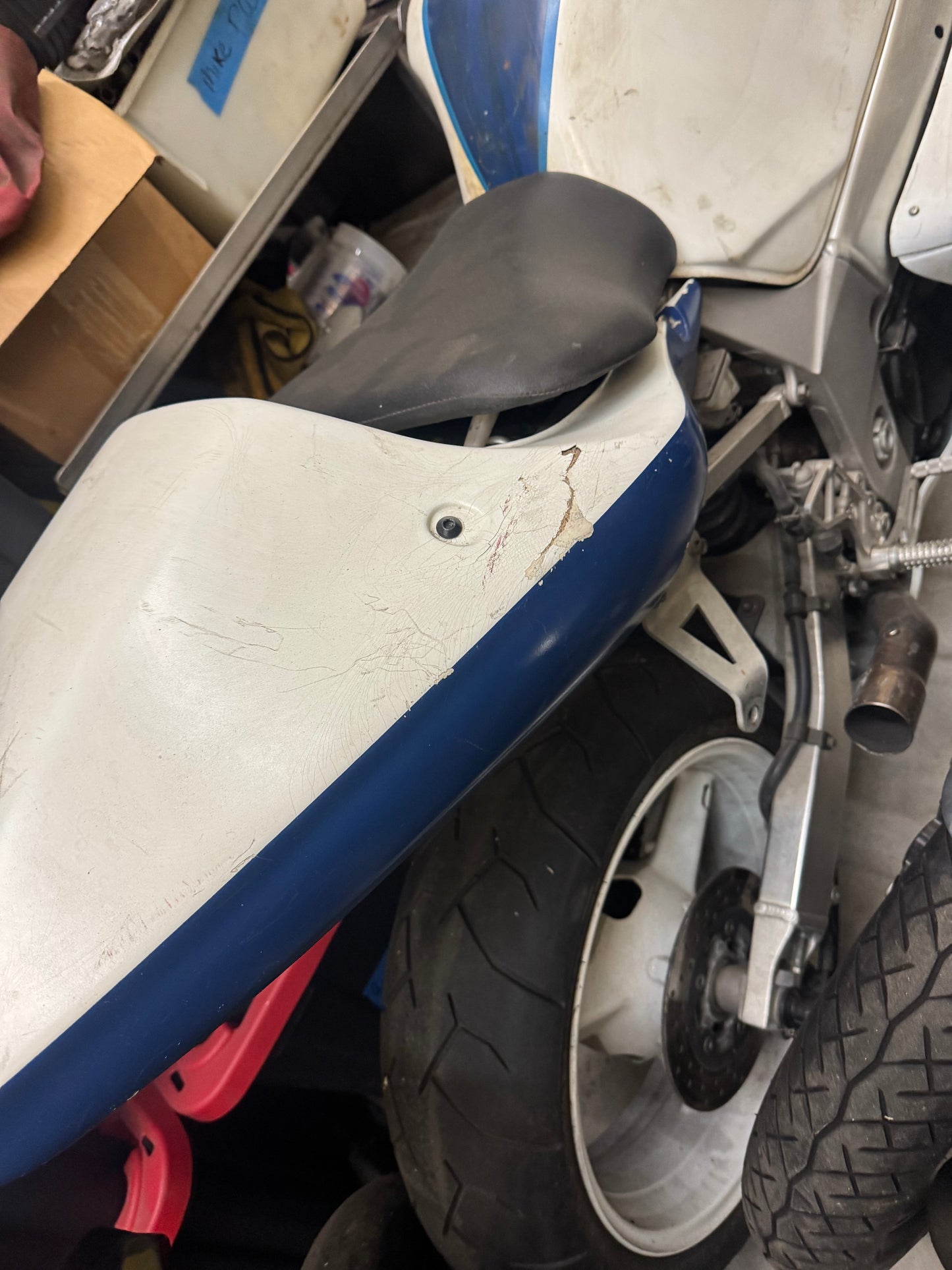 2001 Suzuki gsxr 750/ 600 track bike