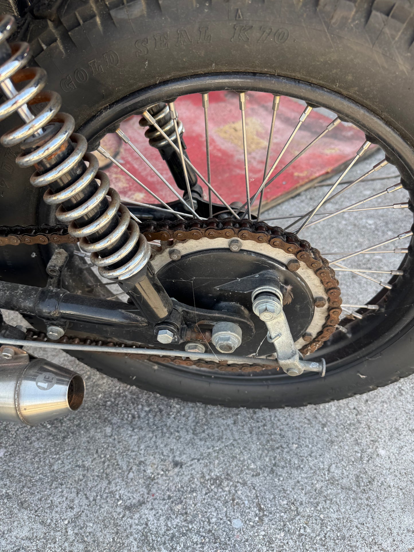 1965 BSA 650 Gold Star Cafe Racer low reserve