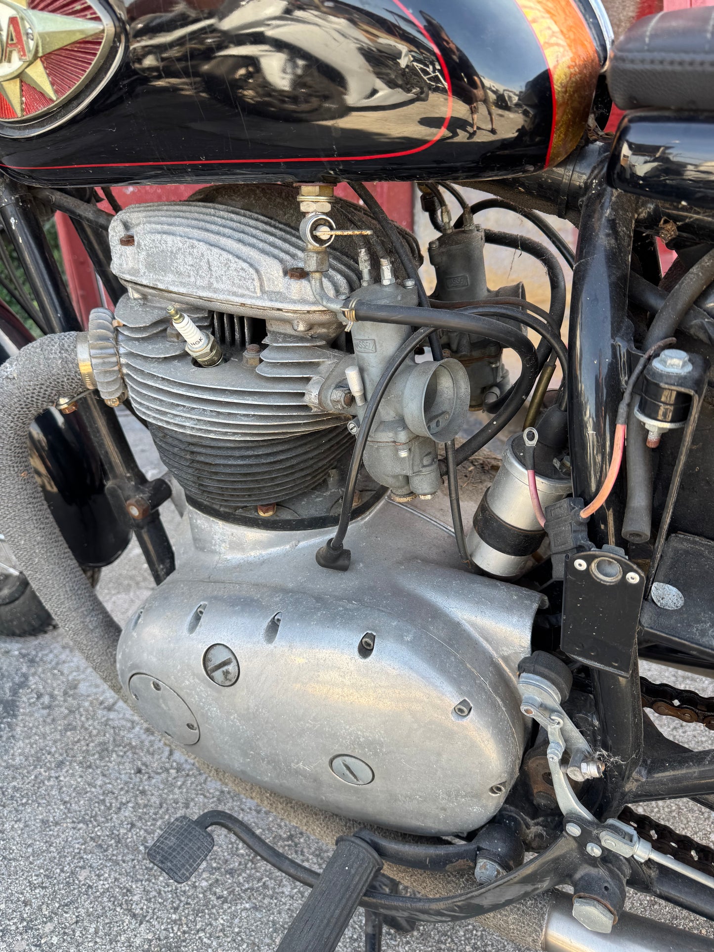 1965 BSA 650 Gold Star Cafe Racer low reserve