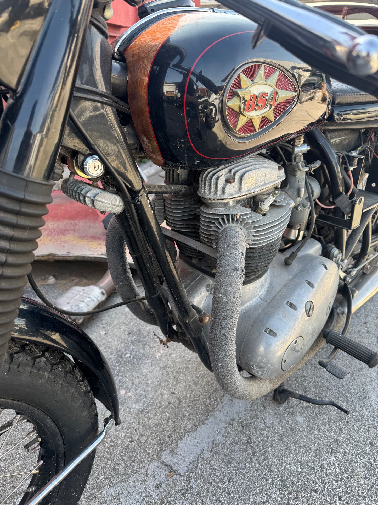 1965 BSA 650 Gold Star Cafe Racer low reserve