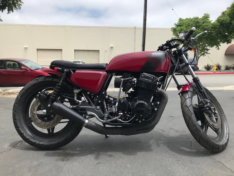 1977 Honda cb750f cafe racer