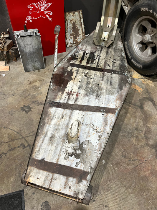 Vintage manual Vespa lift