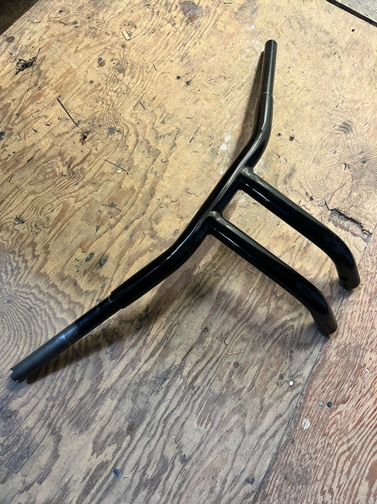 Harley pull back T-bar style bars