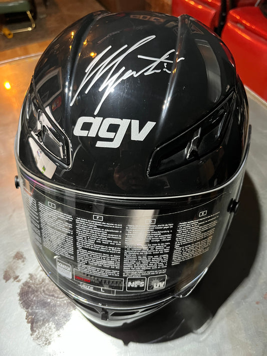 Valentino Rossi Signed AGV helmet