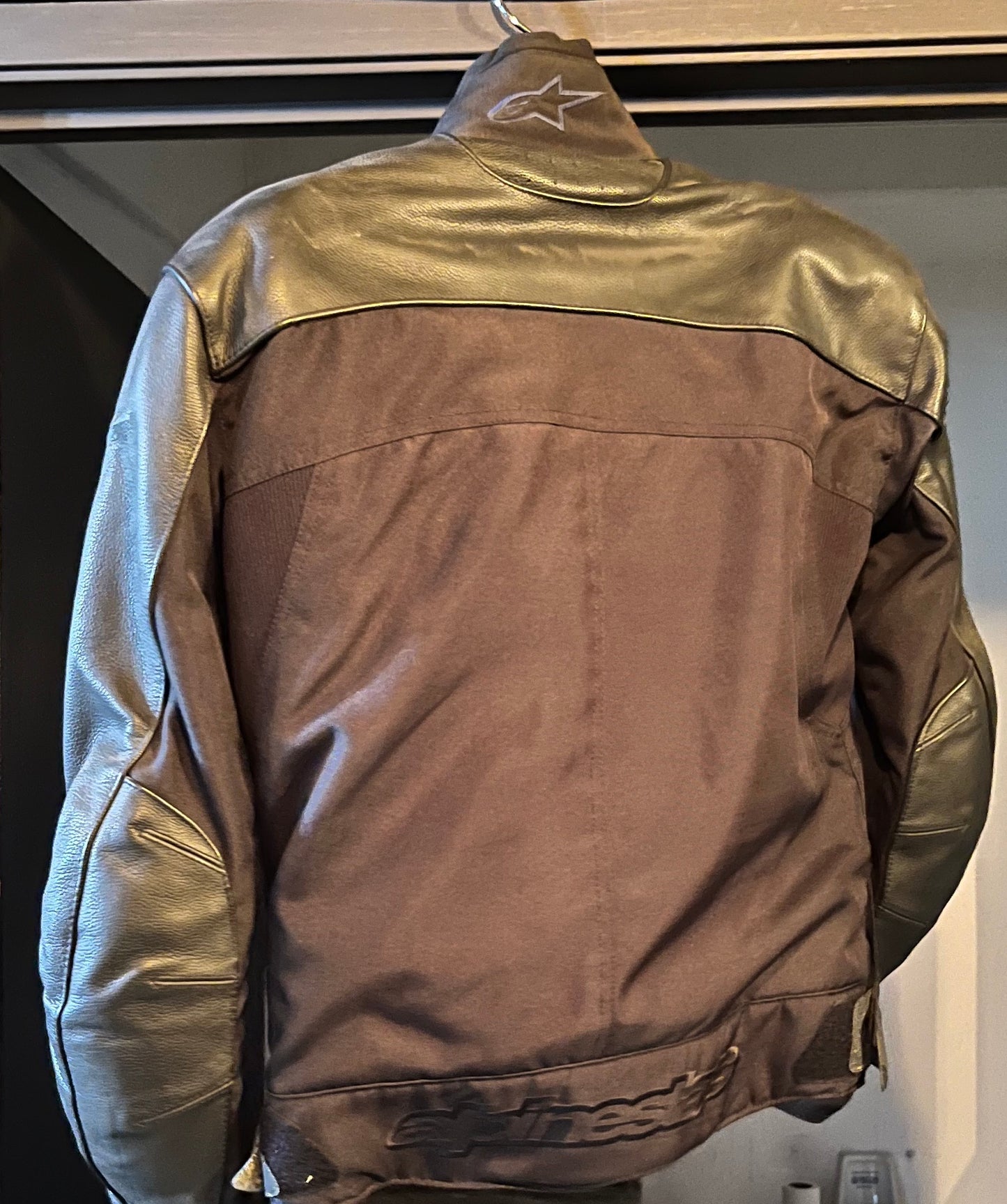 Alpinestars leather/ cotton jacket