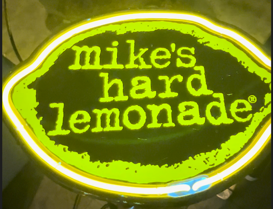 Mikes Hard Lemonade neon sign